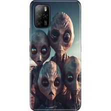 Adasena Omix X300 - X500 Kılıf Desenli Baskılı Tpu Rubber Kapak Ufo