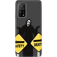Adasena Xiaomi Mi 10T Pro Kılıf Desenli Baskılı Tpu Rubber Kapak Safety