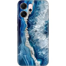 Adasena Oppo Reno 14F Kılıf Desenli Baskılı Tpu Rubber Kapak Otto Marble