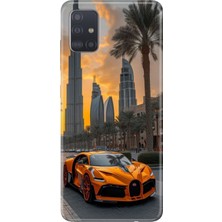 Adasena Samsung Galaxy A71 Kılıf Desenli Baskılı Tpu Rubber Kapak Milyarder