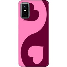 Adasena Infinix Gt 30 Pro Kılıf Desenli Baskılı Tpu Rubber Kapak Pinker Love