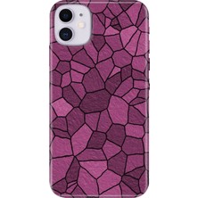 iPhone 11 Kılıf Desenli Baskılı Tpu Rubber Kapak Pinkwall