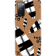 Adasena Samsung Galaxy S20 Fe Kılıf Desenli Baskılı Tpu Rubber Kapak Plant