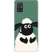 Samsung Galaxy A71 Kılıf Desenli Baskılı Tpu Rubber Kapak Kuzucuk