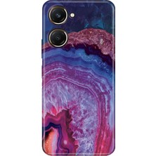 Adasena Vivo Y18 Kılıf Desenli Baskılı Tpu Rubber Kapak Morametist