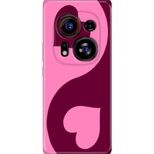 Adasena Tecno Phantom X2-Pro Kılıf Desenli Baskılı Tpu Rubber Kapak Pinker Love