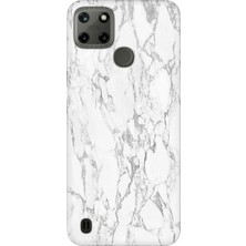 iPhone 7 Plus - 8 Plus Kılıf Desenli Baskılı Tpu Rubber Kapak Mono Mermer