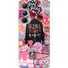 Senada Realme C65 Kılıf Desenli Baskılı Tpu Rubber Kapak Girl Power