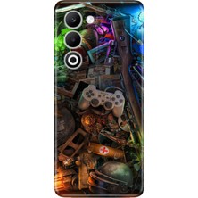 Senada Oppo A5 5g Kılıf Desenli Baskılı Tpu Rubber Kapak Gamer-Zone