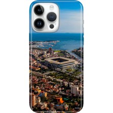 Adasena iPhone 16 Pro Kılıf Desenli Baskılı Tpu Rubber Kapak Manzaraya Bak