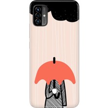 Reeder P13 Blue Max Pro Lite 2022 Kılıf Desenli Baskılı Tpu Rubber Kapak Yağmur