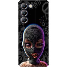 Adasena Vivo V30 Lite Kılıf Desenli Baskılı Tpu Rubber Kapak Swagg
