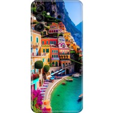 Adasena Samsung Galaxy S23 Fe Kılıf Desenli Baskılı Tpu Rubber Kapak Portofino