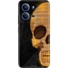 Adasena Xiaomi Redmi 15C 4g Kılıf Desenli Baskılı Tpu Rubber Kapak Skull Art