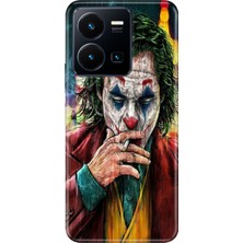 Senada Vivo Y22S Y35 Kılıf Desenli Baskılı Tpu Rubber Kapak Jokker