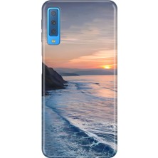 Senada Samsung Galaxy A7 2018 Kılıf Desenli Baskılı Tpu Rubber Kapak Huzur