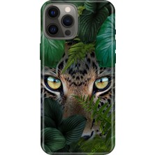 Senada iPhone 12 Pro Kılıf Desenli Baskılı Tpu Rubber Kapak Botanik Leo