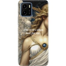 Adasena Vivo Y15S Kılıf Desenli Baskılı Tpu Rubber Kapak Stars