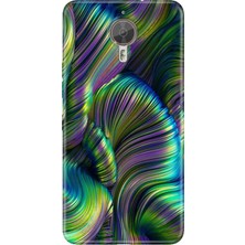 Senada General Mobile Gm 5 Plus Kılıf Desenli Baskılı Tpu Rubber Kapak Holographic