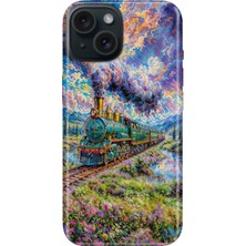 Senada iPhone 15 Kılıf Desenli Baskılı Tpu Rubber Kapak Çuf Çuf