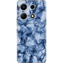 Senada Infinix Note 30 Vip Kılıf Desenli Baskılı Tpu Rubber Kapak Blue Crystal