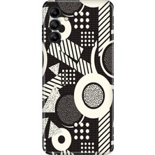 Senada Samsung Galaxy S21 Fe Kılıf Desenli Baskılı Tpu Rubber Kapak Geomet