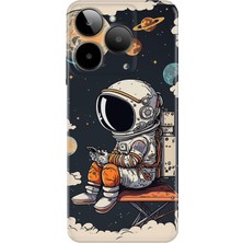 Senada General Mobile Era 30 Kılıf Desenli Baskılı Tpu Rubber Kapak Astro