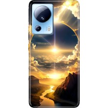 Senada Xiaomi Mi 13 Lite Kılıf Desenli Baskılı Tpu Rubber Kapak Güneşin Dansı
