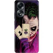 Senada Oppo A58 Kılıf Desenli Baskılı Tpu Rubber Kapak Joker-Retro