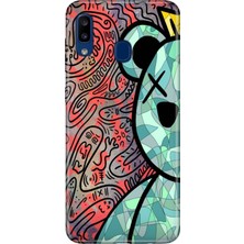 Senada Samsung Galaxy A20 A30 Kılıf Desenli Baskılı Tpu Rubber Kapak Bear Teddys