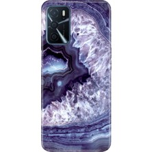 Senada Oppo A16 Kılıf Desenli Baskılı Tpu Rubber Kapak Elmas