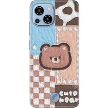 Senada Reeder S23 Pro Max Kılıf Desenli Baskılı Tpu Rubber Kapak Ayıcık