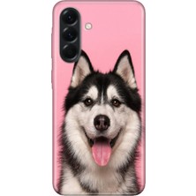 Senada Samsung Galaxy A56 Kılıf Desenli Baskılı Tpu Rubber Kapak Hasky