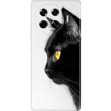 Senada Tecno Spark 20 Pro Plus+ Kılıf Desenli Baskılı Tpu Rubber Kapak Kedi Bakışı