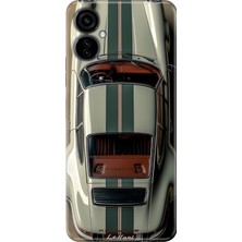 Senada Tecno Camon 19 Neo Kılıf Desenli Baskılı Tpu Rubber Kapak Klasik Araba