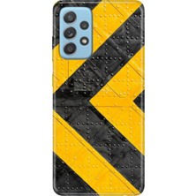 Senada Samsung Galaxy A72 Kılıf Desenli Baskılı Tpu Rubber Kapak Çok Tehlikeli