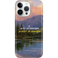 Senada iPhone 16 Pro Kılıf Desenli Baskılı Tpu Rubber Kapak Bir Yol