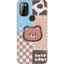 Senada Reeder P13 Blue Max 2021 128 GB Kılıf Desenli Baskılı Tpu Rubber Kapak Ayıcık