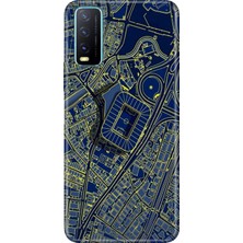 Senada Vivo Y11S Y20 Y20S Kılıf Desenli Baskılı Tpu Rubber Kapak Kadıköy Stadyum