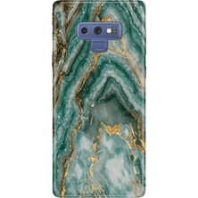Senada Samsung Galaxy Note 9 Kılıf Desenli Baskılı Tpu Rubber Kapak Granit