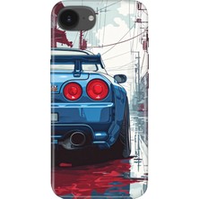 Senada iPhone 16E Kılıf Desenli Baskılı Tpu Rubber Kapak Gtrr