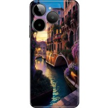 General Mobile Era 30 Kılıf Desenli Baskılı Tpu Rubber Kapak Venedik