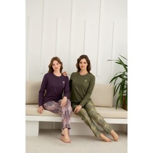 Nightlove Kadın Uzun Kollu Pijama Takımı