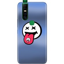 Adasena Infinix S5 Pro Kılıf Desenli Baskılı Tpu Rubber Kapak Smile For You