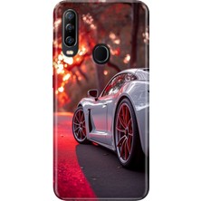 Adasena General Mobile Gm 20 Pro Kılıf Desenli Baskılı Tpu Rubber Kapak Spor Araba