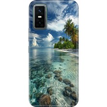 Adasena Infinix Gt 30 Pro Kılıf Desenli Baskılı Tpu Rubber Kapak Maldivler 50