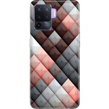 Senada Oppo Reno 5 Lite Kılıf Desenli Baskılı Tpu Rubber Kapak Gabri