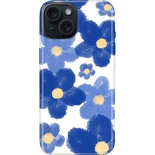 Senada iPhone 13 Kılıf Desenli Baskılı Tpu Rubber Kapak Blue Orgin