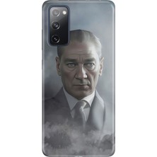 Senada Samsung Galaxy S20 Fe Kılıf Desenli Baskılı Tpu Rubber Kapak Atatürk 1938