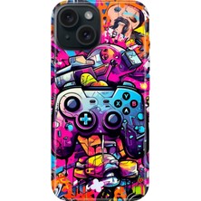 Senada iPhone 13 Kılıf Desenli Baskılı Tpu Rubber Kapak Gamer